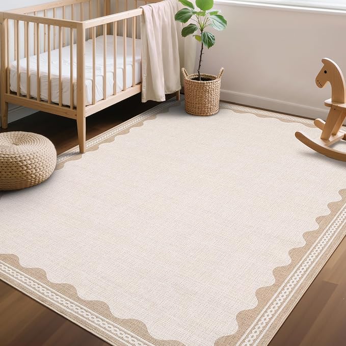 Scalloped Area Rug
