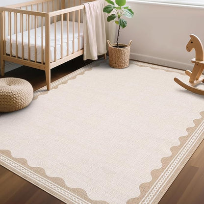 Scalloped Area Rug