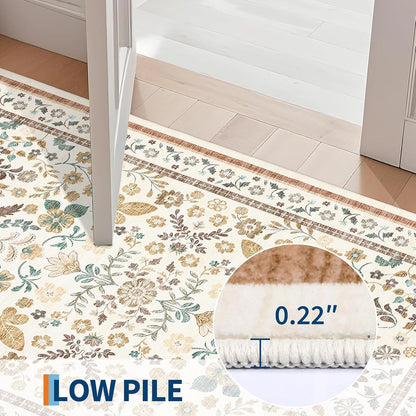 Floral Farmhouse Area Rug