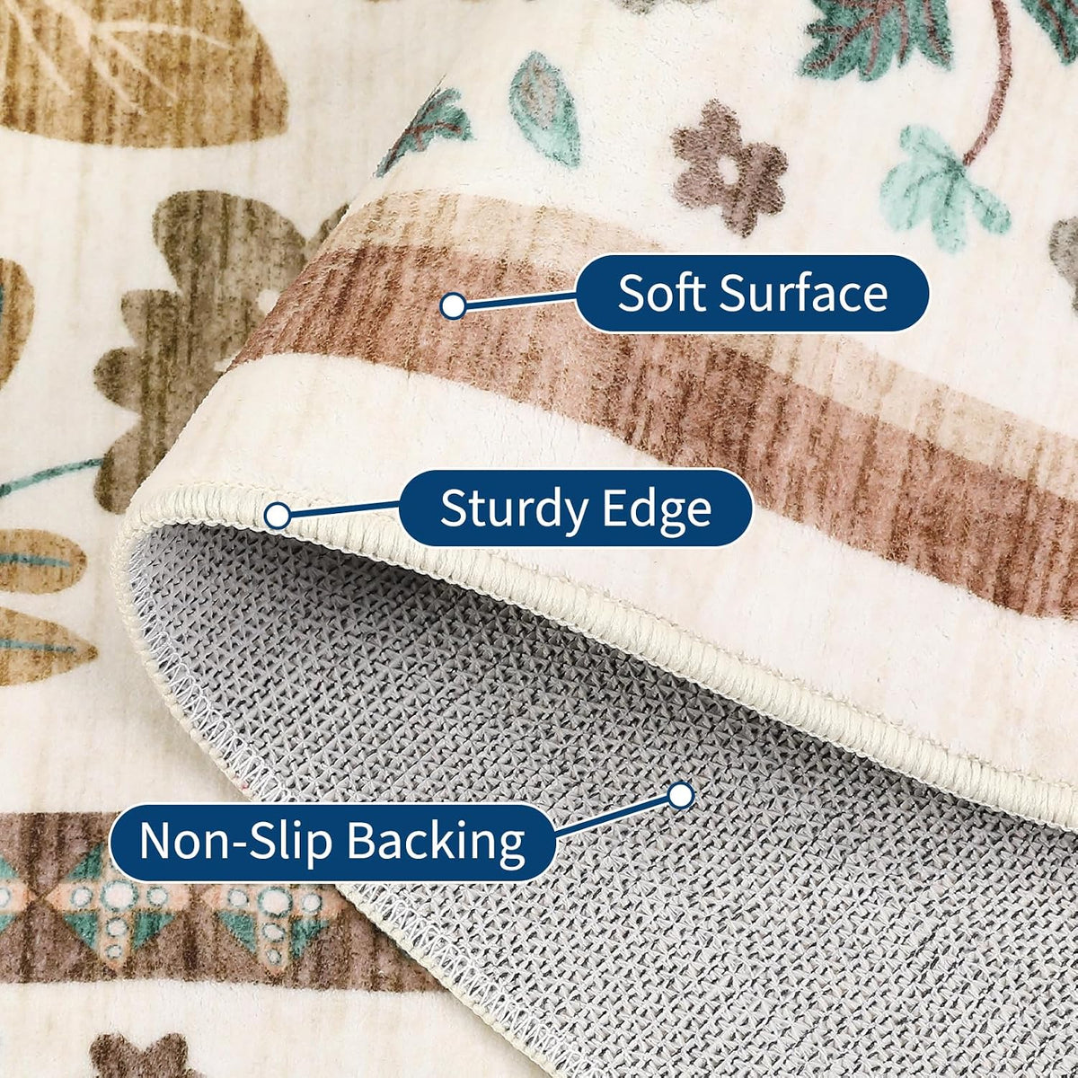 Floral Farmhouse Area Rug