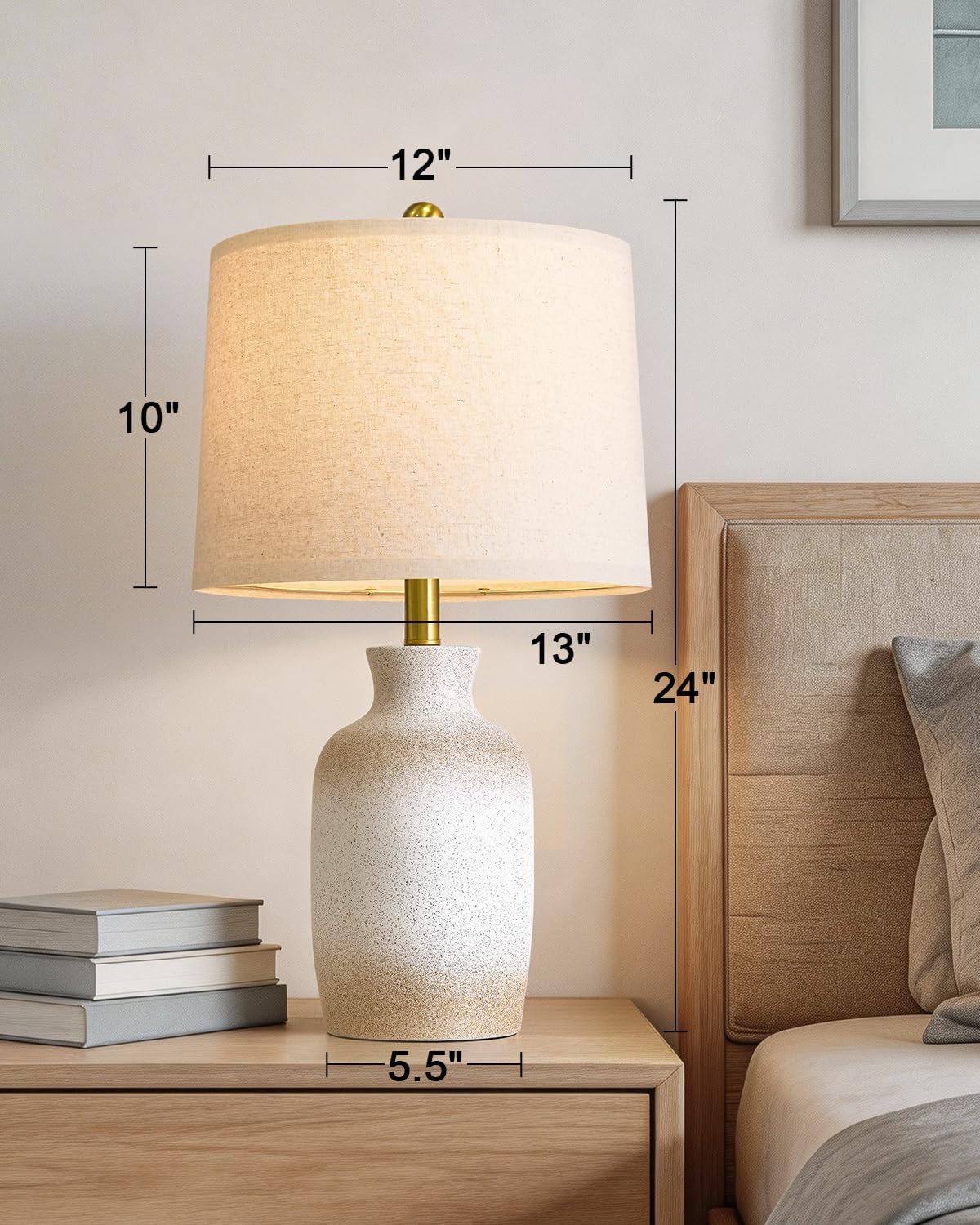 Antique Ceramic Table Lamp