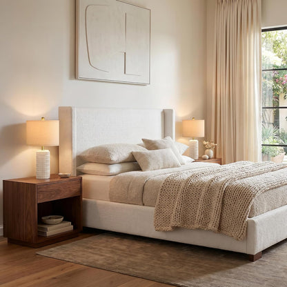Ivory Ceramic Table Lamp