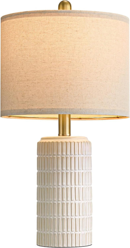 Ivory Ceramic Table Lamp