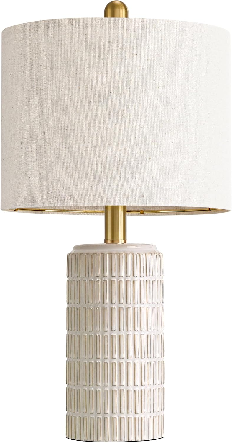 Ivory Ceramic Table Lamp