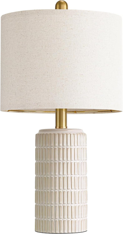 Ivory Ceramic Table Lamp