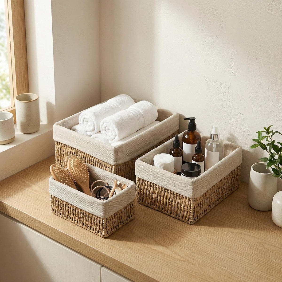 Woven Storage Basket Set