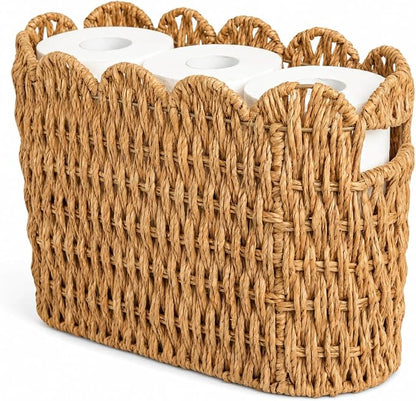 Scalloped Floor Basket