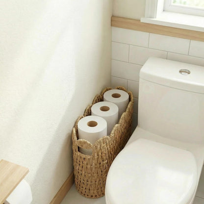 Scalloped Floor Basket
