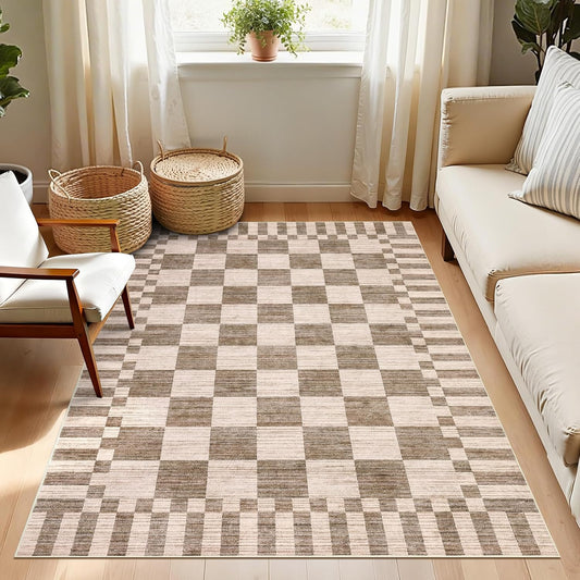 Checkered Area Rug