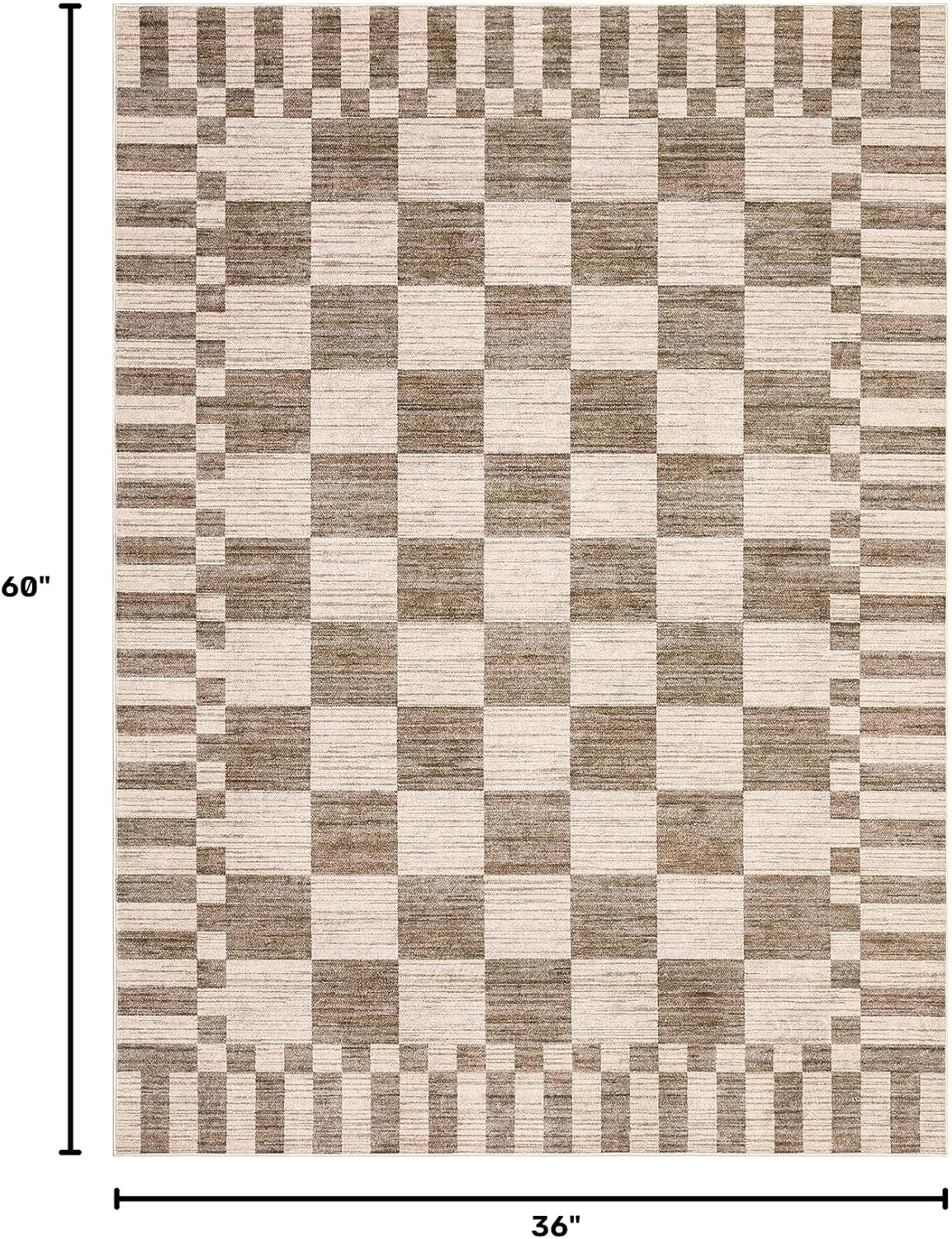 Checkered Area Rug