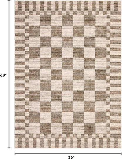 Checkered Area Rug