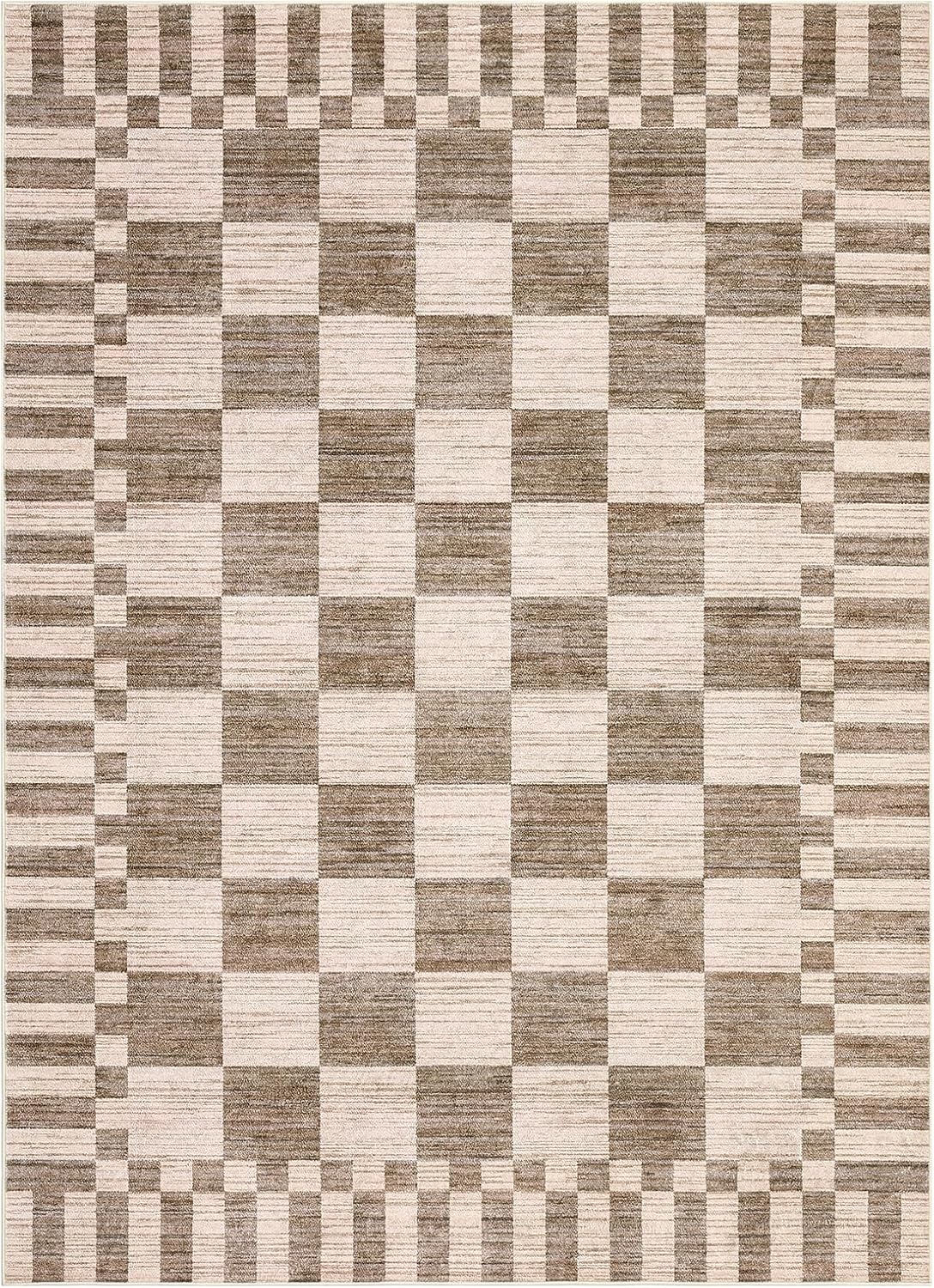 Checkered Area Rug