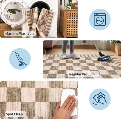 Checkered Area Rug