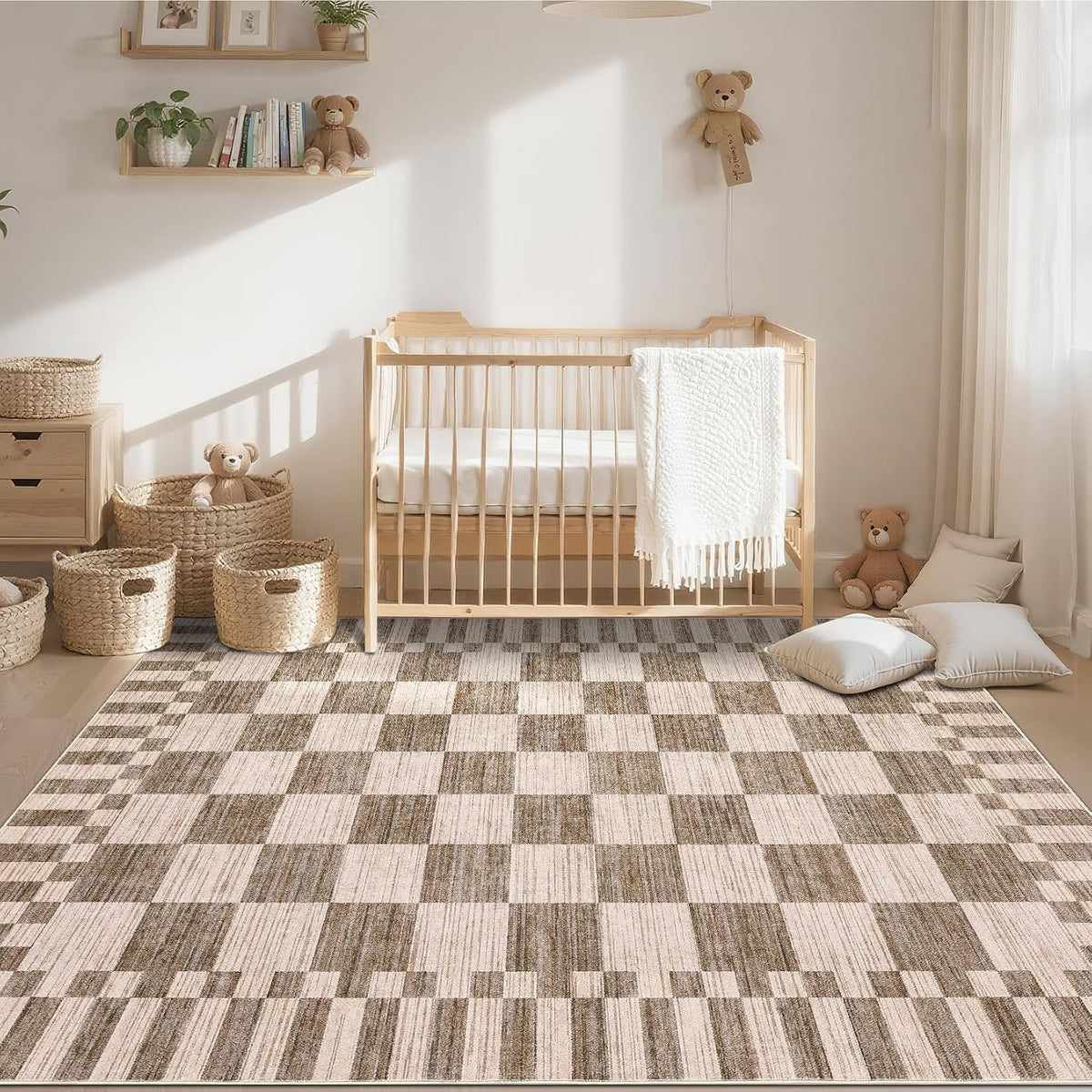 Checkered Area Rug